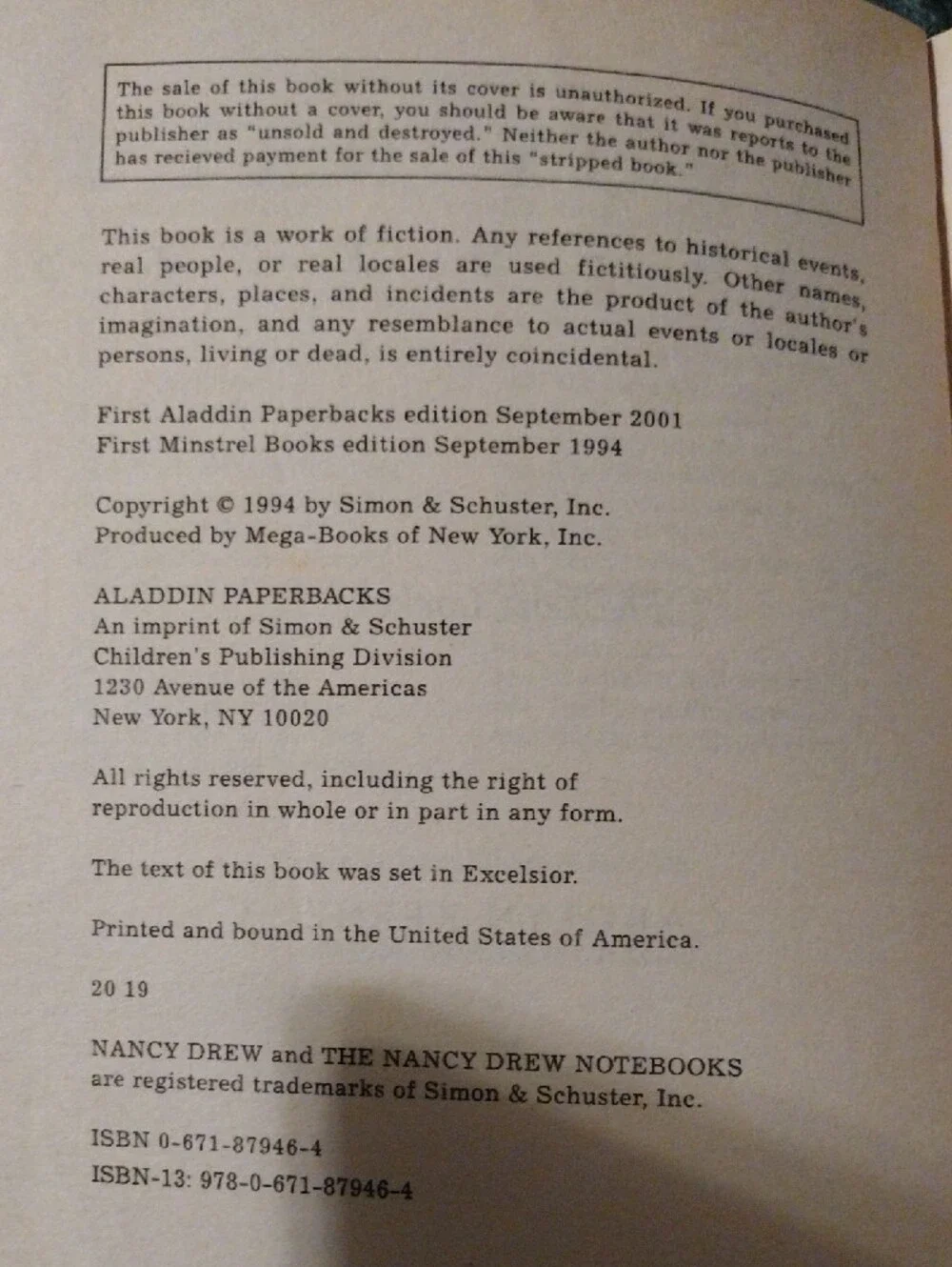 Paperbacks nancy best